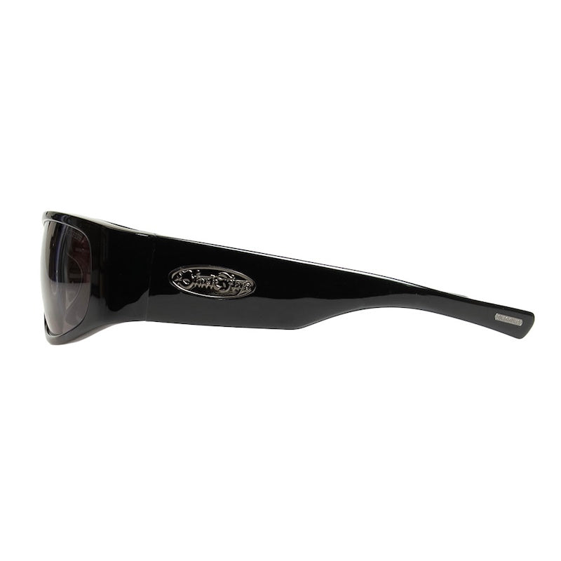 BLACK FLYS サングラス FLY BURNER ブラック/グレー 偏光レンズ  商品画像 サイドビュー