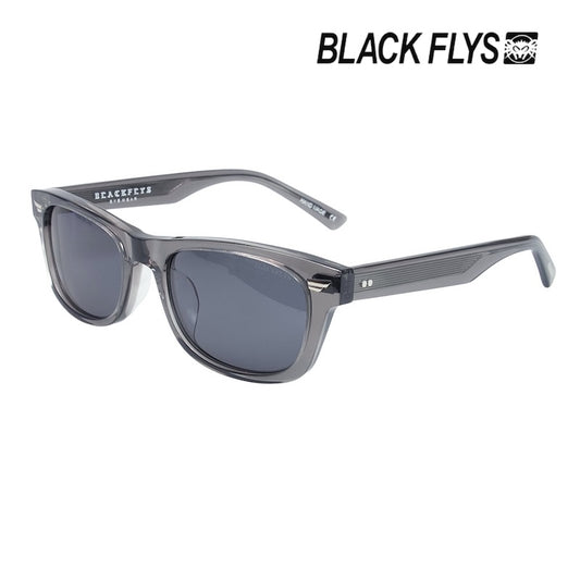 BLACK FLYS サングラス FLY ARCHER クリアーグレー/グレー 偏光レンズ 商品画像 斜め