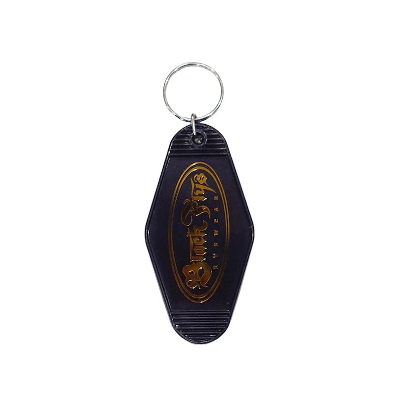 BLACK FLYS キーホルダー OVAL OG MOTEL KEYHOLDER ブラック 商品画像 2