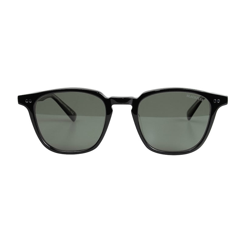 BLACK FLYS サングラス FLY SILAS ブラック/グリーン 偏光レンズ 商品画像 正面