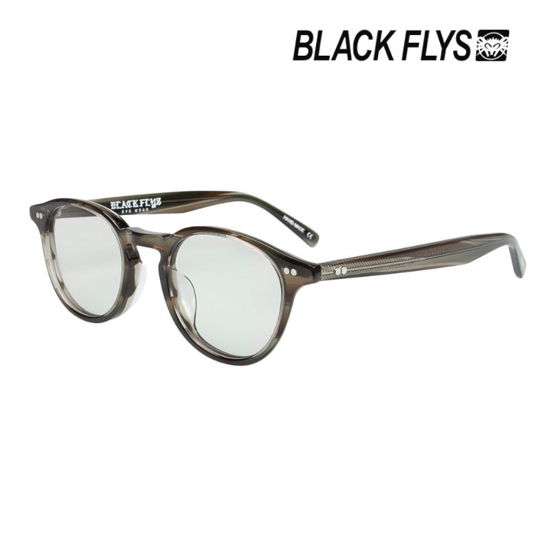 BLACK FLYS サングラス FLY HAILY ブラウン/ライトグレー 調光レンズ 商品画像 斜め