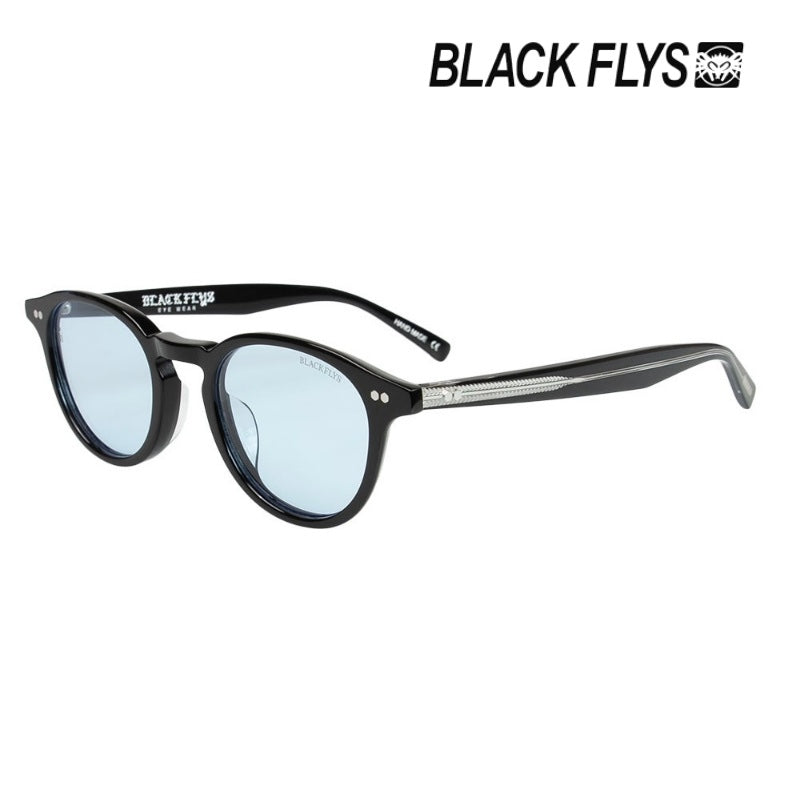 BLACK FLYS サングラス FLY HAILY ブラック/ブルー 調光レンズ  商品画像 斜め