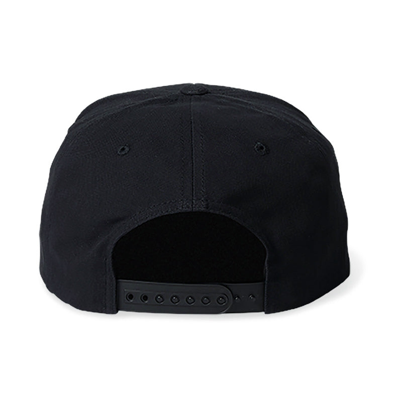 BRIXTON　キャップ　"STEADFAST HP SNAPBACK CAP"　(Black / Black)