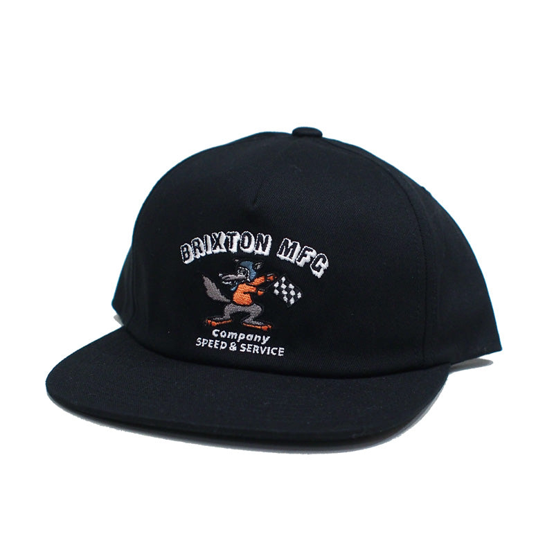 BRIXTON　キャップ　"WYNMORE MP SNAPBACK CAP"　(Black)