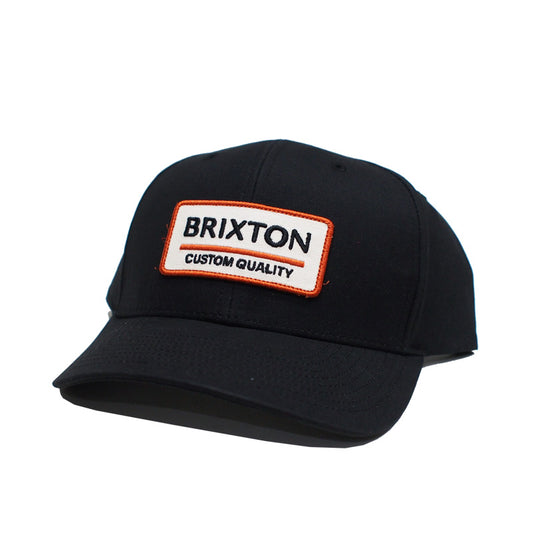 BRIXTON　キャップ　"PALMER PROPER X MP SNAPBACK CAP"　(Black)