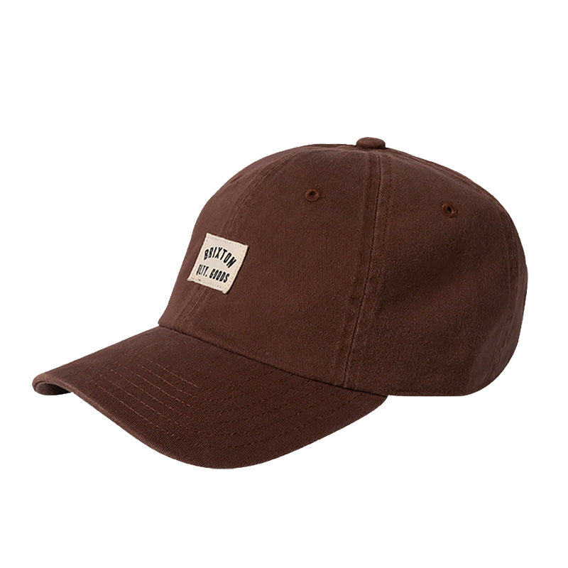 BRIXTON　キャップ　"WOODBURN LP ADJ CAP"　(Sepia Vintage Wash)