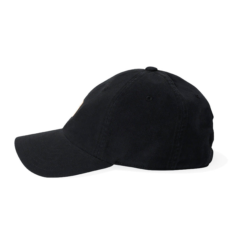 BRIXTON　キャップ　"WOODBURN LP ADJ CAP"　(Black Vintage Wash)