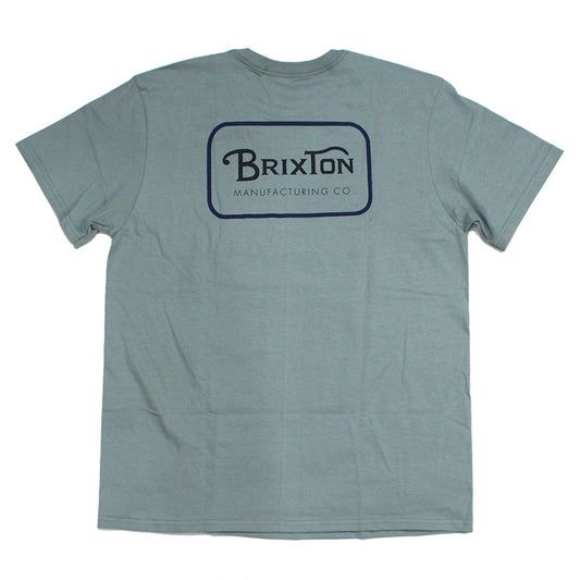 BRIXTON　Tシャツ　"GRADE S/S STANDARD TEE"　(Chinois Green / Washed Navy / Washed Black)