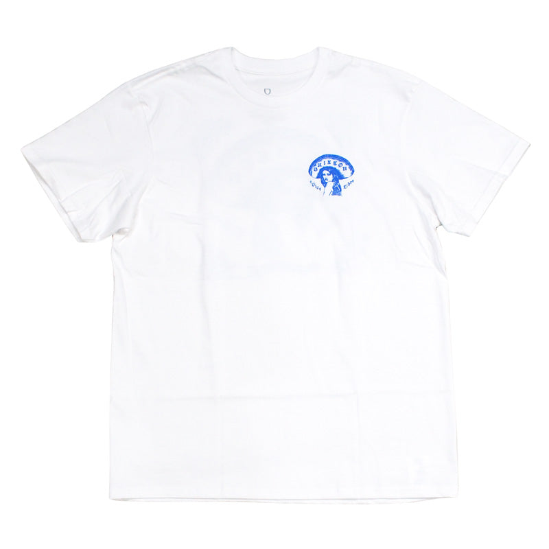 BRIXTON　Tシャツ　"VIVE LIBRE S/S STANDARD TEE"　(White)