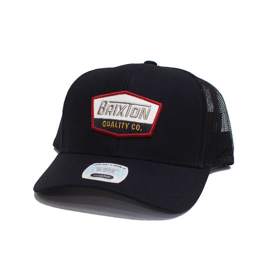 BRIXTON　メッシュキャップ　"REGAL NETPLUS TRUCKER HAT"　(Black / Black)