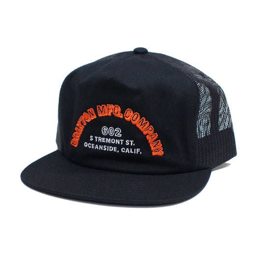 BRIXTON　メッシュキャップ　"HAVEN HP TRUCKER HAT"　(Black / Black)