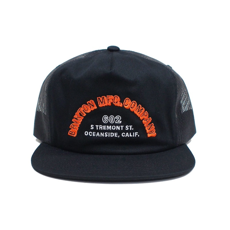 BRIXTON　メッシュキャップ　"HAVEN HP TRUCKER HAT"　(Black / Black)