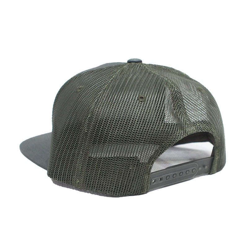 BRIXTON　メッシュキャップ　"OATH MP TRUCKER HAT"　(Olive Surplus / Olive Surplus)