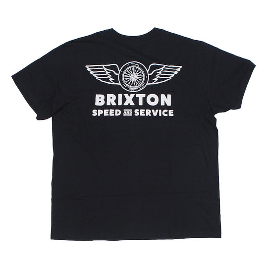 BRIXTON　Tシャツ　"SPOKE S/S STANDARD TEE"　(Black)