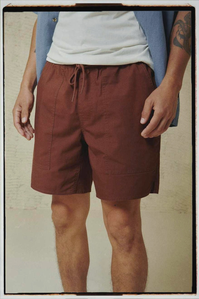 BRIXTON　ショーツ　"EVERYDAY COOLMAX SHORT"　(Sepia)