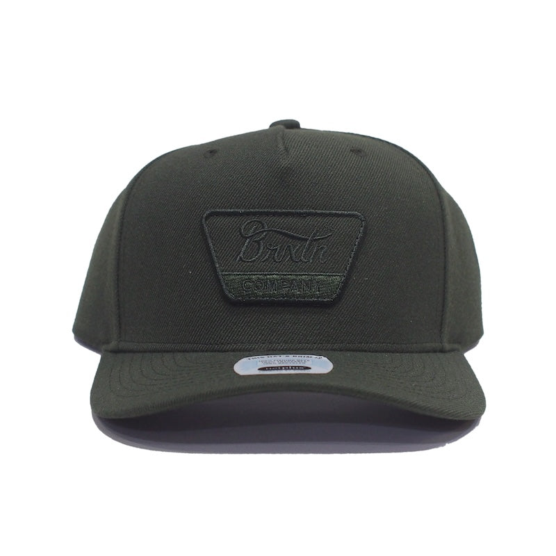 BRIXTON　キャップ　"LINWOOD C NETPLUS MP SNAPBACK CAP"　(Moss / Moss)