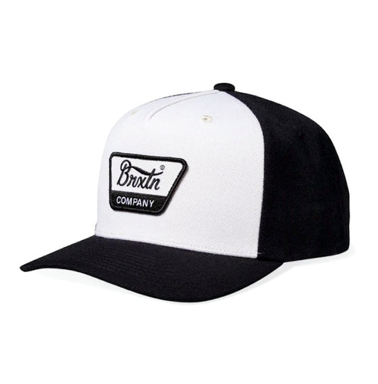 BRIXTON　キャップ　"LINWOOD C NETPLUS MP SNAPBACK CAP"　(Black / White / Black)