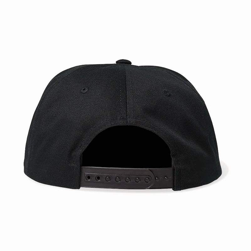 BRIXTON　キャップ　"NORVELL MP SNAPBACK CAP"　(Black)