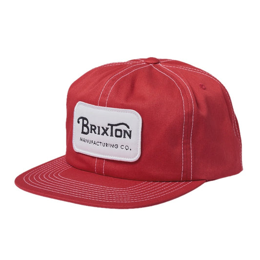 BRIXTON　キャップ　"GRADE HP SNAPBACK CAP"　(Red)