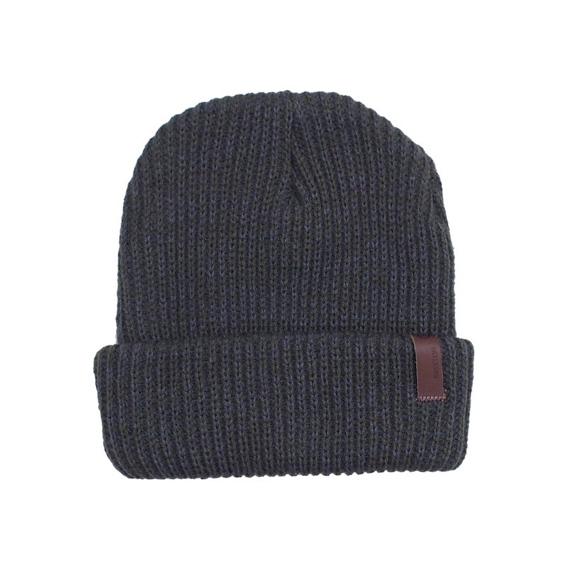 BRIXTON　ビーニー　"MARLED CHUNKY BEANIE"　(Military Olive / Charcoal)