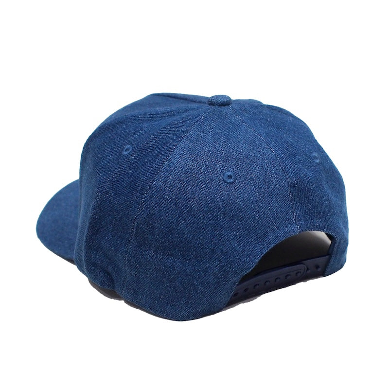 BRIXTON　キャップ　"LINWOOD C NETPLUS MP SNAPBACK CAP"　(Denim Rinse)