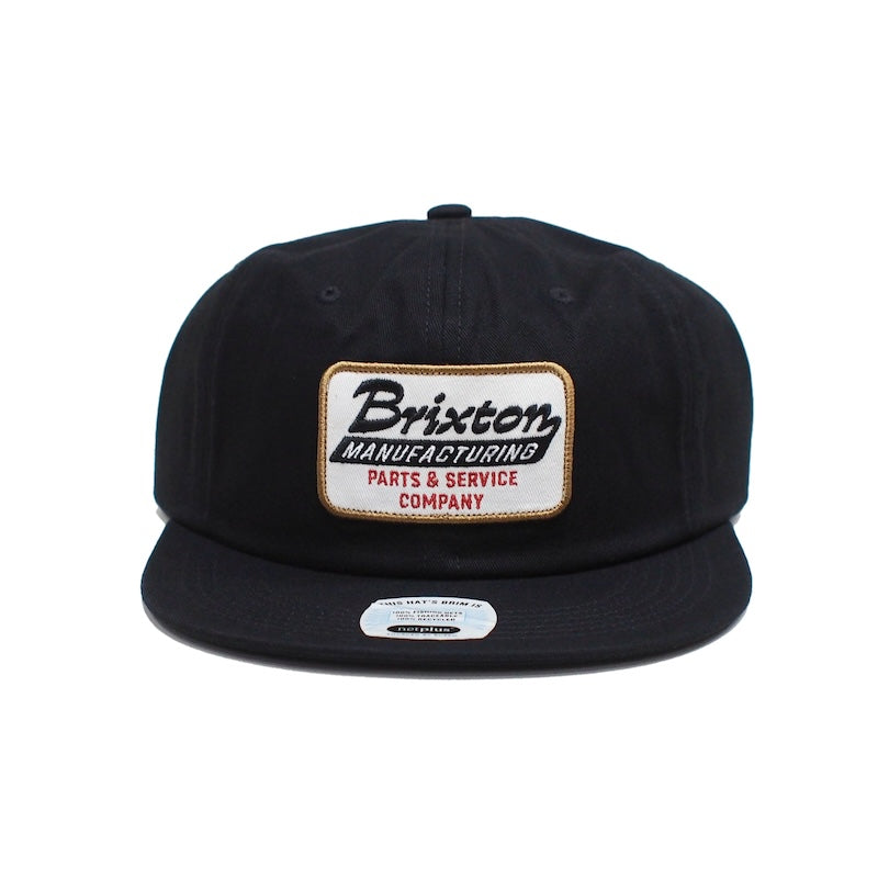 BRIXTON　キャップ　"TOWNSHIP NP HP SNAPBACK CAP"　(Black)