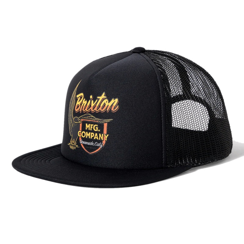 BRIXTON　メッシュキャップ　"HIGHLINE NP HP TRUCKER HAT"　(Black)