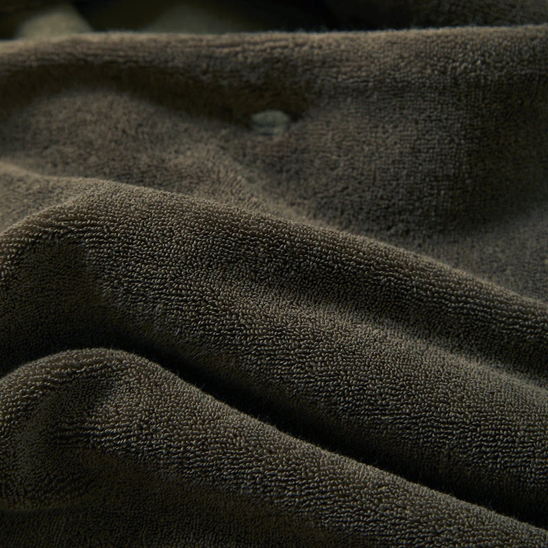 BRIXTON　S/Sシャツ　"BUNKER TERRY CLOTH S/S KNIT"　(Ivy Green)