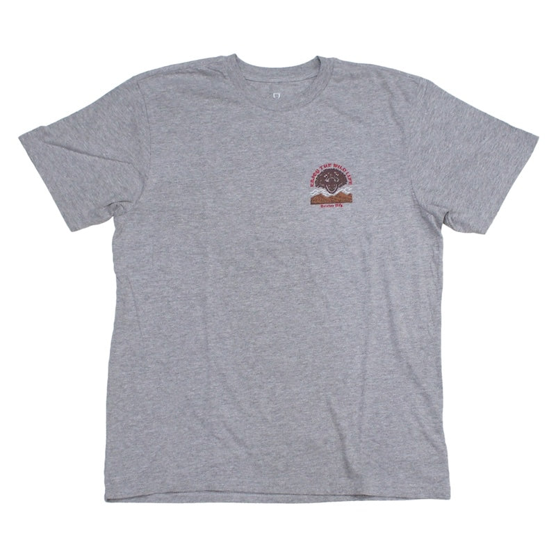 BRIXTON　Tシャツ　"MERCY S/S STANDARD TEE"　(Heather Gray)