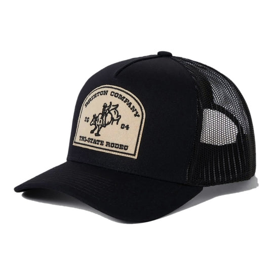 BRIXTON　メッシュキャップ　"DANFORTH NETPLUS TRUCKER HAT"　(Black / Black)