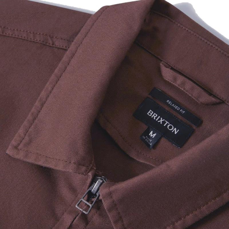BRIXTON　ジャケット　"UNION RELAXED HARRINGTON JACKET"　(Pinecone Brown)