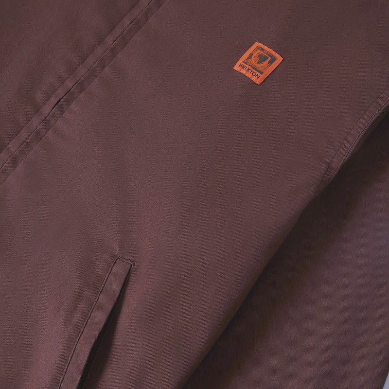 BRIXTON　ジャケット　"UNION RELAXED HARRINGTON JACKET"　(Pinecone Brown)