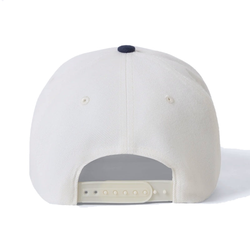 BRIXTON　キャップ　"CREST C NETPLUS MP SNAPBACK CAP"　(Mood Indigo / Off White)