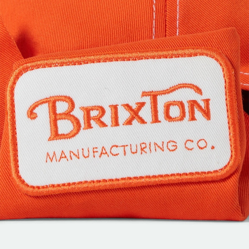 BRIXTON　キャップ　"GRADE HP SNAPBACK CAP"　(Solar Orange)