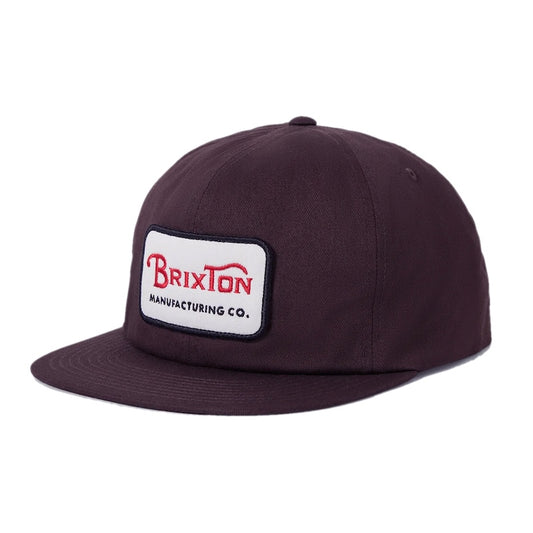 BRIXTON　キャップ　"GRADE HP SNAPBACK CAP"　(Pinecone Brown)