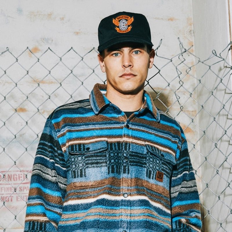 BRIXTON　キャップ　"PAYSON HP SNAPBACK CAP"　(Black)