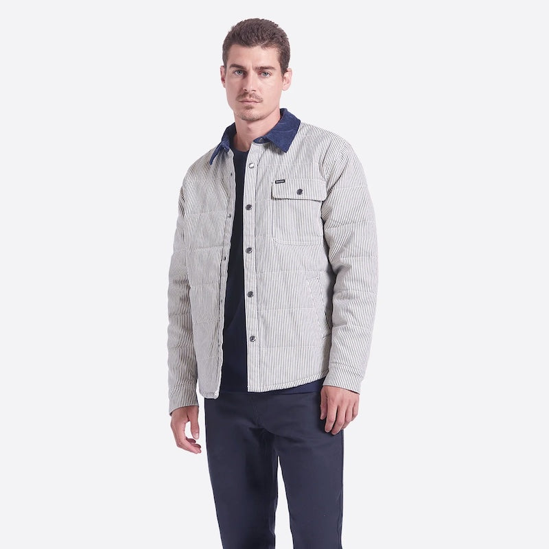 BRIXTON　ジャケット　"CASS JACKET"　(Whitecap / Mood Indigo / Hickory Stripe)