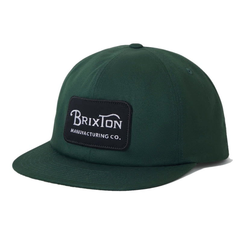 BRIXTON キャップ GRADE HP SNAPBACK CAP グリーン 商品画像 正面