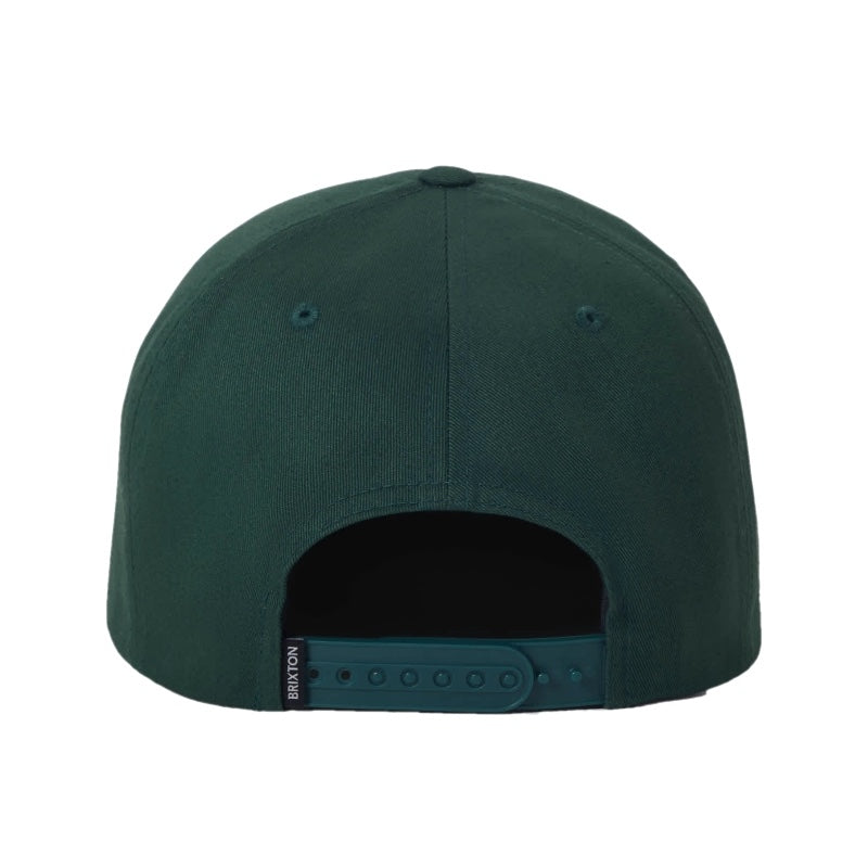 BRIXTON キャップ GRADE HP SNAPBACK CAP グリーン 商品画像 背面