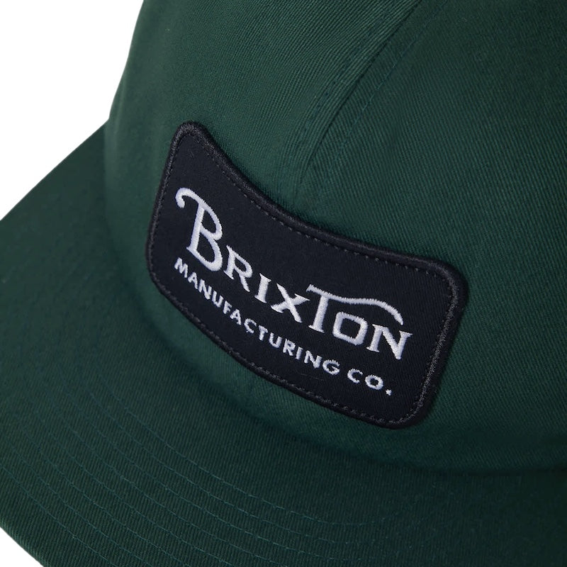 BRIXTON キャップ GRADE HP SNAPBACK CAP グリーン 商品画像 クローズアップ