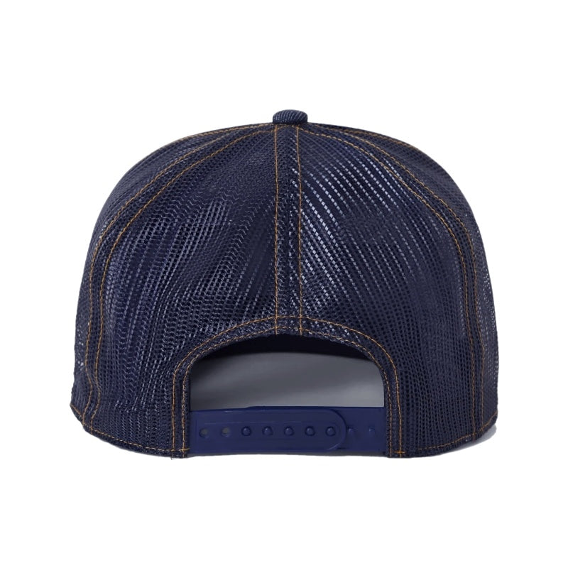 BRIXTON メッシュキャップ CHAINS NP HP TRUCKER HAT デニム/ネイビー