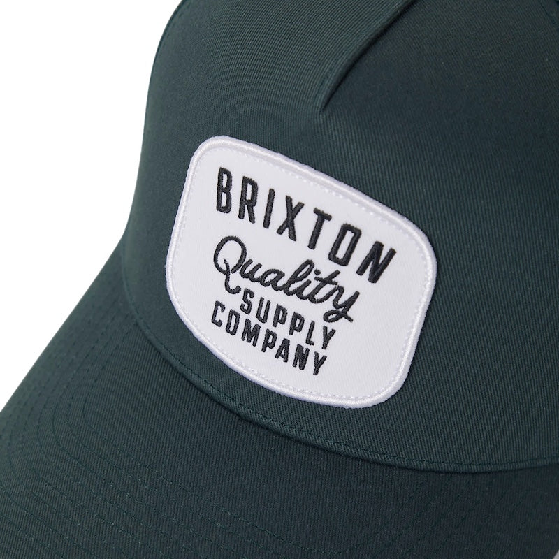 BRIXTON メッシュキャップ HUBAL C NP MP TRUCKER HAT グリーン 商品画像 クローズアップ