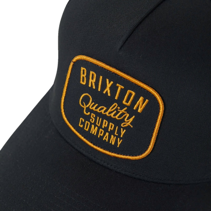 BRIXTON メッシュキャップ HUBAL C NP MP TRUCKER HAT ブラック商品画像 クローズアップ