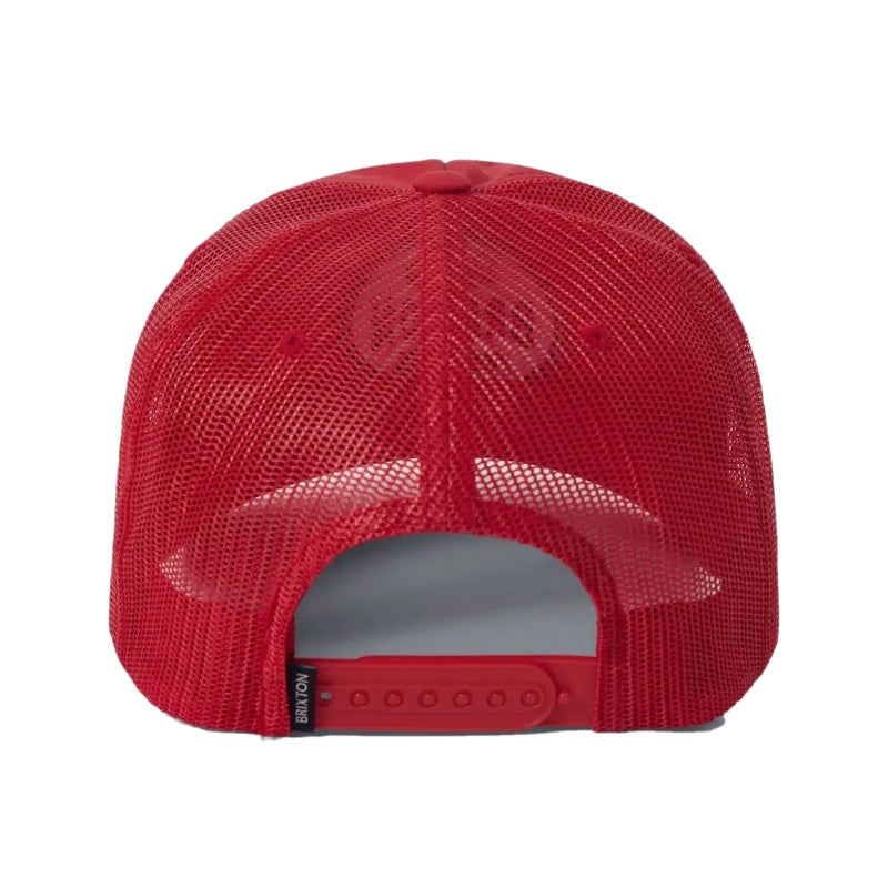 BRIXTON メッシュキャップ HENRY MP TRUCKER HAT レッド 商品画像 背面