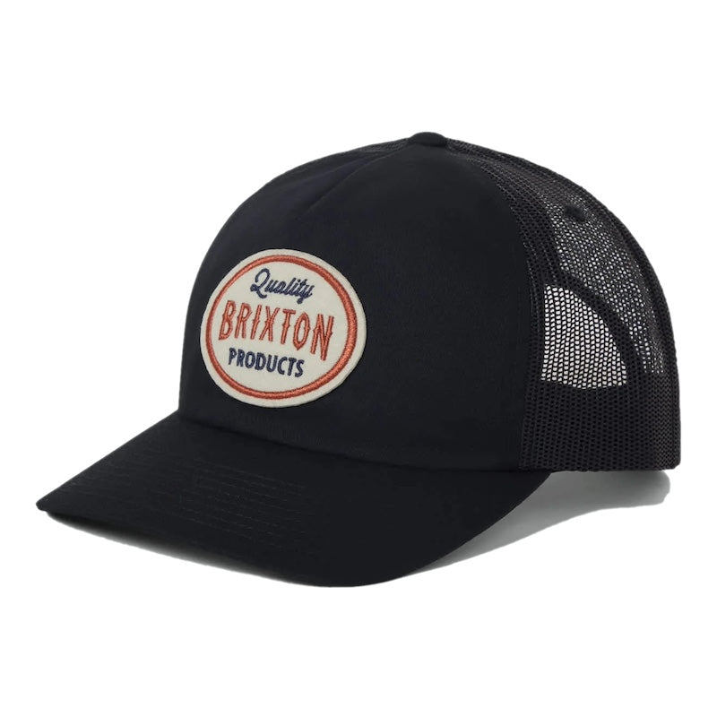 BRIXTON メッシュキャップ HENRY MP TRUCKER HAT ブラック 商品画像 正面