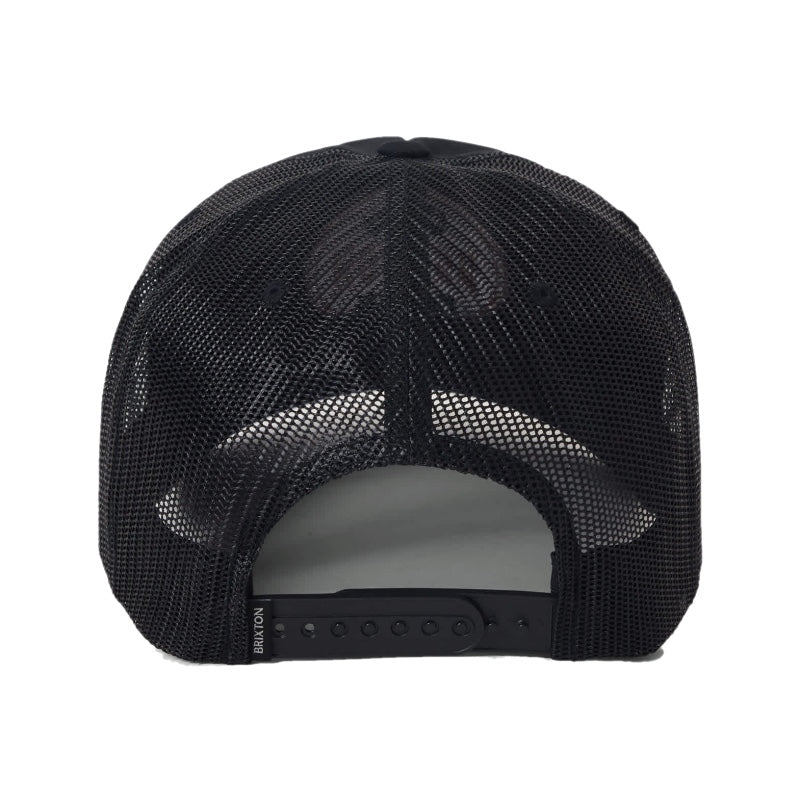 BRIXTON メッシュキャップ HENRY MP TRUCKER HAT ブラック 商品画像 背面