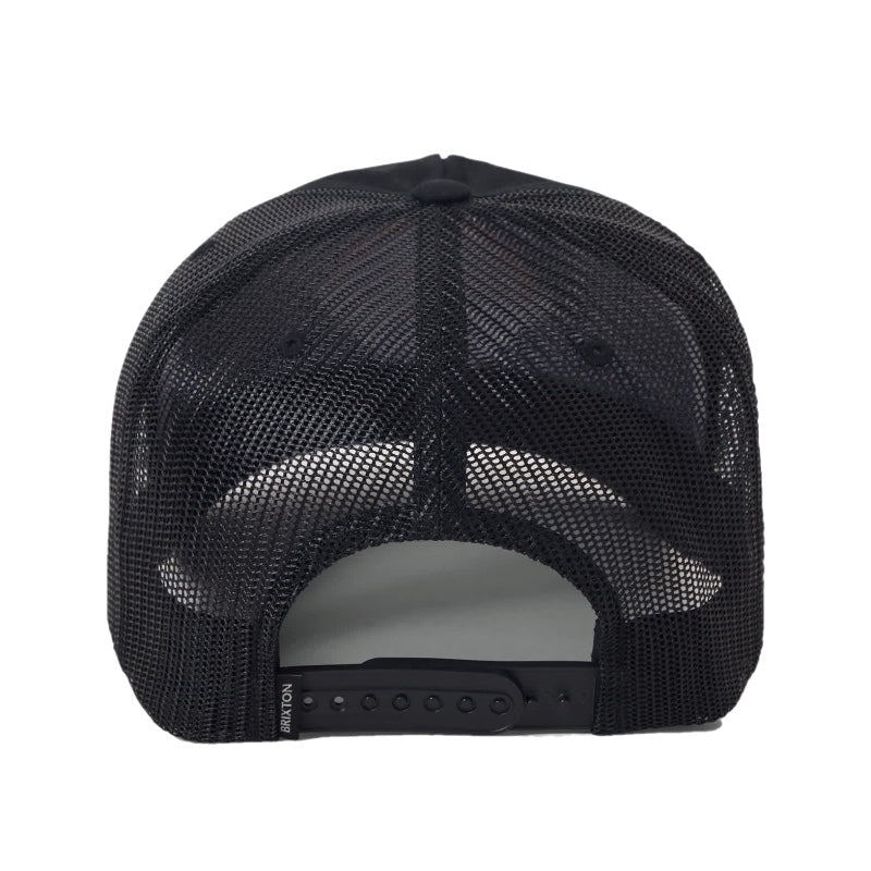 BRIXTON メッシュキャップ LEEWAY MP TRUCKER HAT ブラック 商品画像 背面