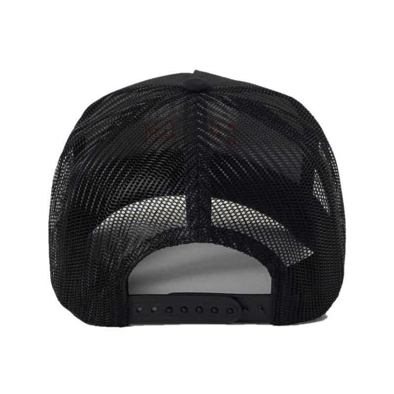 BRIXTON メッシュキャップ WHEATON C NP MP TRUCKER HAT ブラック 商品画像 背面