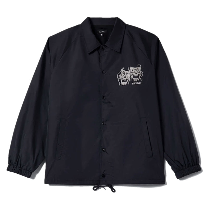 BRIXTON コーチジャケット WATCHMAN LW COACHES JKT ブラック
