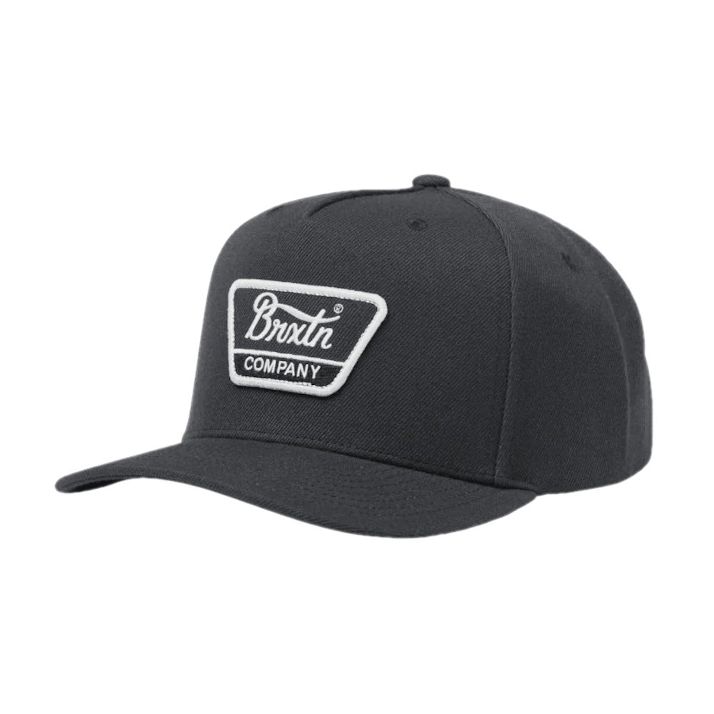 BRIXTON キャップ LINWOOD C NETPLUS MP SNAPBACK CAP ブラック 商品画像 斜め
